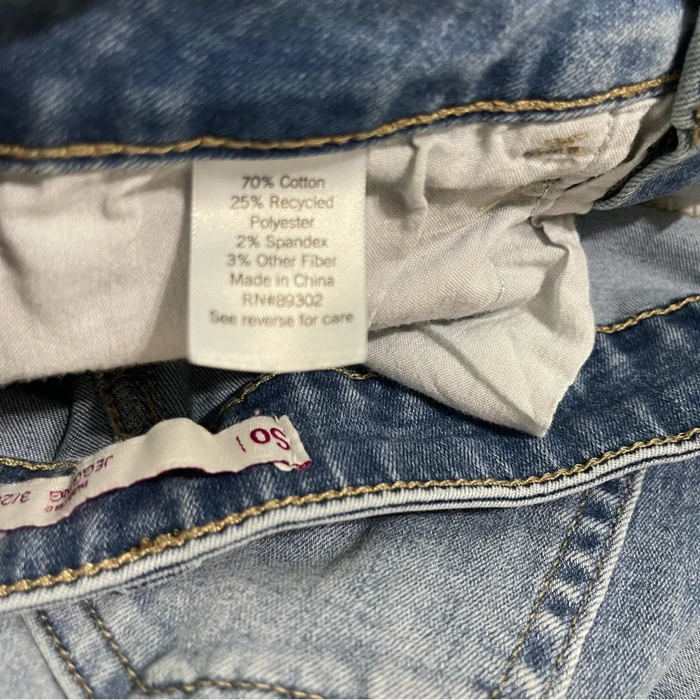 SO High Rise Jegging Blue Skinny Jeans Classic Denim Size 3 - Picture 6 of 8